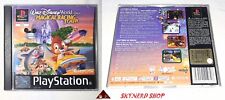 WALT DISNEY WORLD QUEST MAGICAL RACING TOUR PS1 COMPLETO ITALIANO 