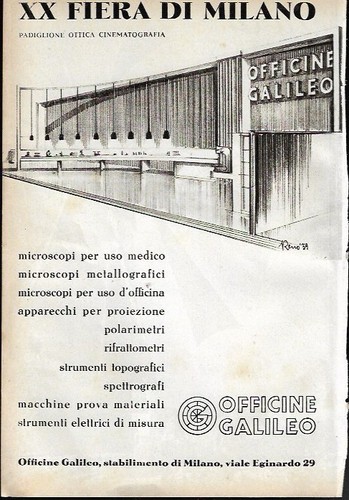 Officine galileo - officine, (1939)
