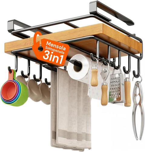 Mensola sottopensile cucina - mensola, 3