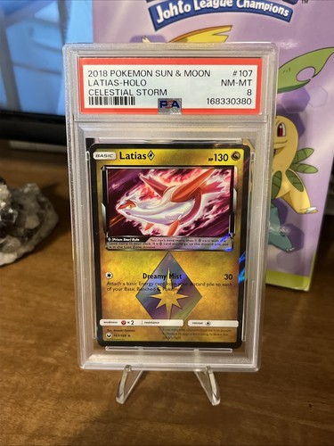 Carta pokémon tcg - pokémon, latias