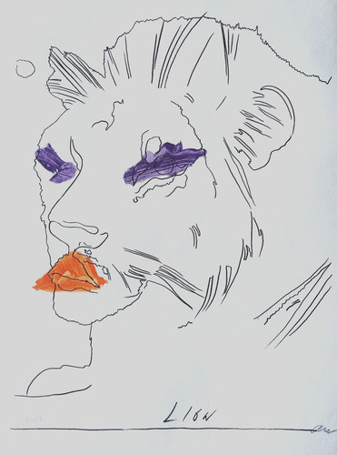 Andy warhol lion leone - andy,