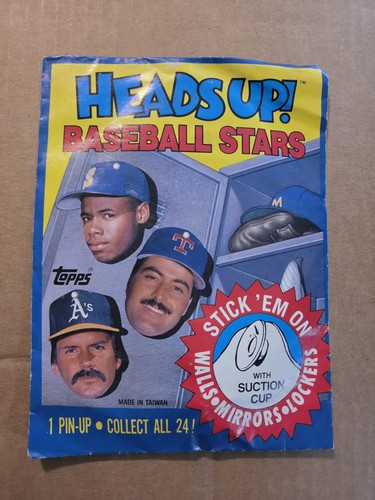 Topps head 1990 - head, up