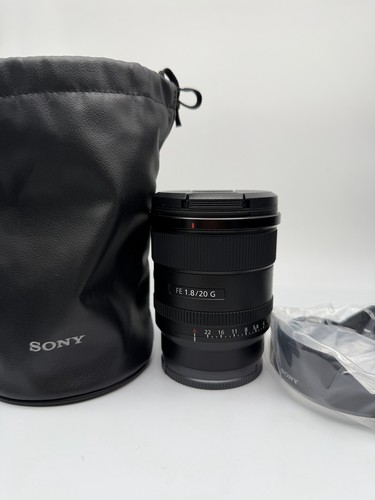Sony 20mm 8 g - fe, f/1.8