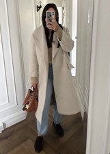 Cappotto Zara Manteco Lana