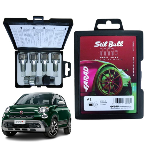 Kit bulloni antifurto auto - kit,