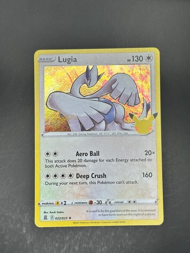 Pokemon celebrazioni lugia - pokemon,