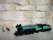 lego '' no fake '' train emerald night 10194 , rare  , black sand green