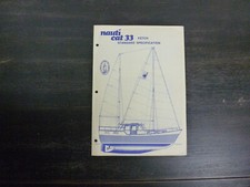 Brochure barca a vela Nauticat