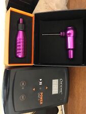 tattoo machine. KIT HAWK CHEYENNE THUNDER PURPLE - MACHINE & POWER SUPPLY PU1 & 
