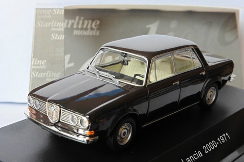 Lancia 2000 berlina brown - lancia,