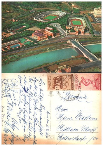 Roma foro italiano cartolina - foro,