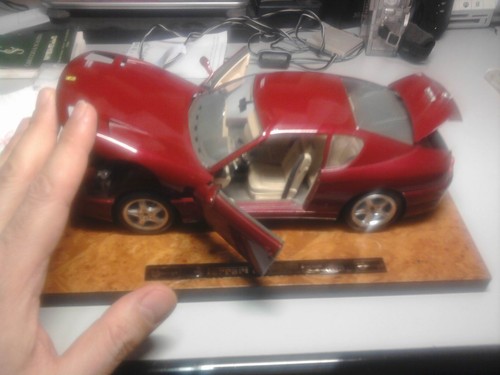 Modello scala ferrari 456 - scala, 1:18