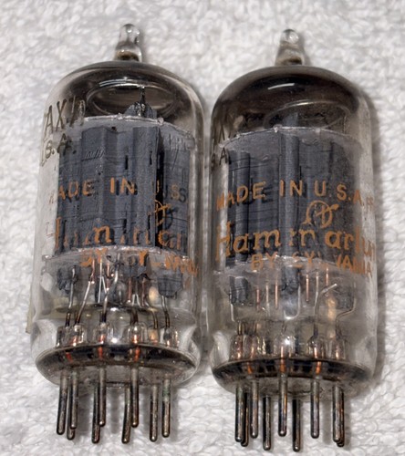Pair sylvania hammarlund 12ax7 - hammarlund,