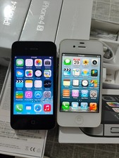 Telefono iPhone 4 4s 8/16/32/64GB Nero/Bianco Sbloccato Testato Perfettamente Funzionante