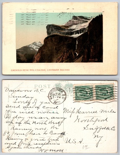 Cartolina emerald peak cascade - peak,