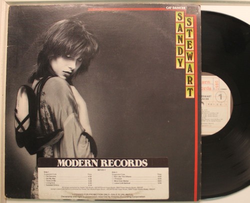 Sandy stewart cat dancer on - lp,