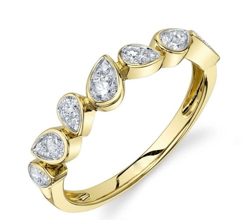 Diamante pera forma anello - diamante,