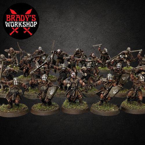 Uruk hai scout warriors - uruk-hai,