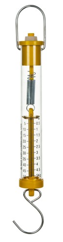 Newton force meter - force, spring