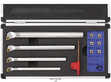 Set 4 utensili utensile per tornio tornitura inserto per interno interni inserti