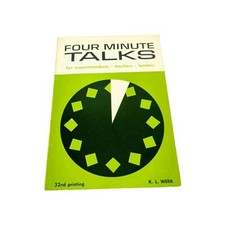 Four minute talks for - four,