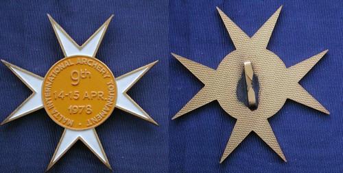 Distintivo badge malta - distintivo,