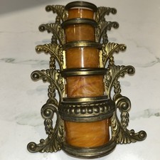 RARO ART DECO CARNEVALE VETRO