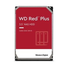 Western Digital 8TB WD Red Plus NAS Internal Hard Drive HDD - 7200 RPM, SATA 6