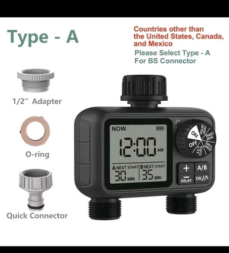 Timer irrigazione automatica - timer,