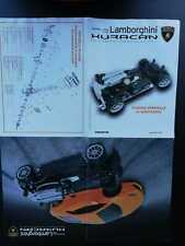 LAMBORGHINI HURACAN - SCHEMA GENERALE DI MONTAGGIO - DE AGOSTINI 