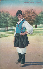 ct258 cartolina costumi