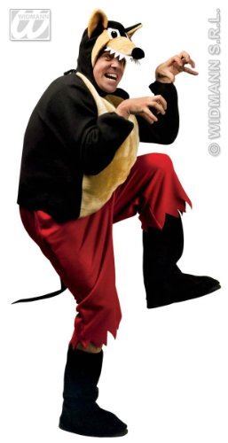 Costume lupo uomo - uomo, m