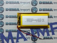 Batterie LiPo 3.7v 1800mha per