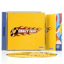 Gioco Sega Dreamcast: Crazy Taxi - disco CD istruzioni IMBALLO ORIGINALE/PAL Game DC