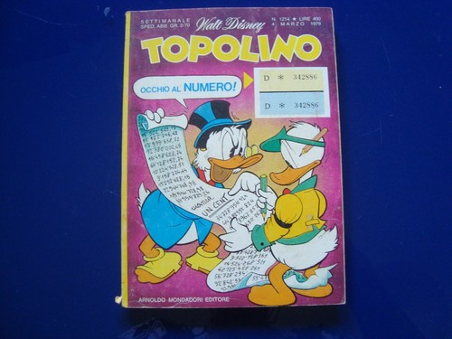 Topolino 1214 marzo 1979 con - topolino, n