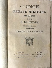Codice Penale Militare 1863
