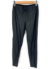 Zara pantalone ecopelle donna