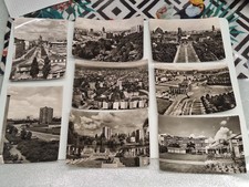 Lotto 13 cartoline bianco e nero Germania Berlino panoramiche monumenti anni 60