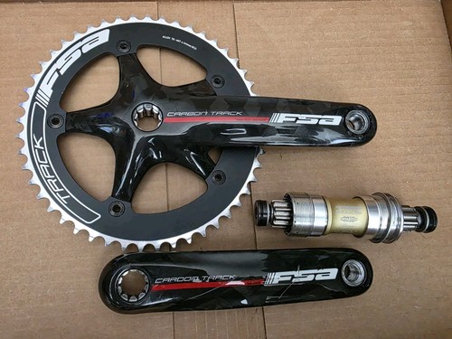 Guarnitura pista carbonio fsa - guarnitura,