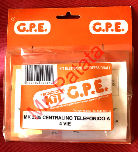 Mk2385 gpe kit centralino - gpe,