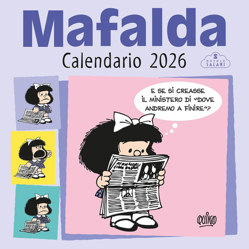Mafalda calendario parete - da,