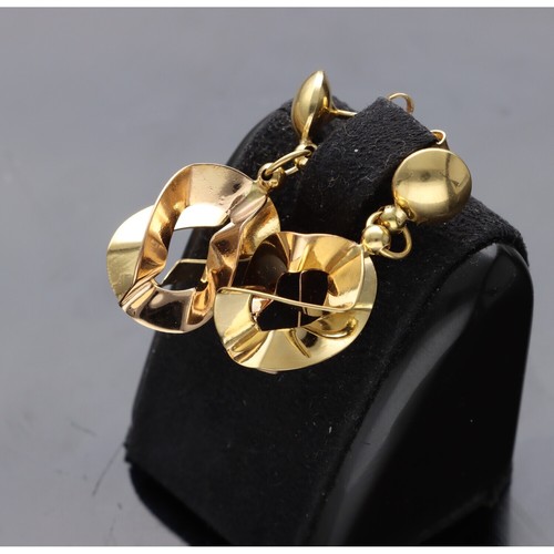 Orecchini vintage oro kt - vintage,