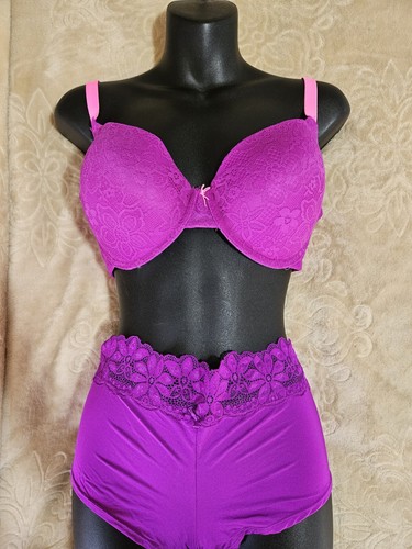 Set reggiseno fushia viola - fushia,
