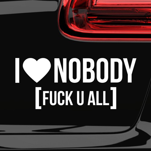 Adesivo auto sticker - , love