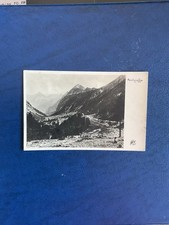 CARTOLINA  BARDONECCHIA -RIFUGIO VALLE STRETTA E FONDO VALLE- FOTOGRAFICA- 1934