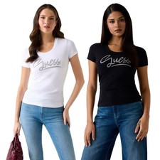 GUESS T-SHIRT MAGLIA SLIM