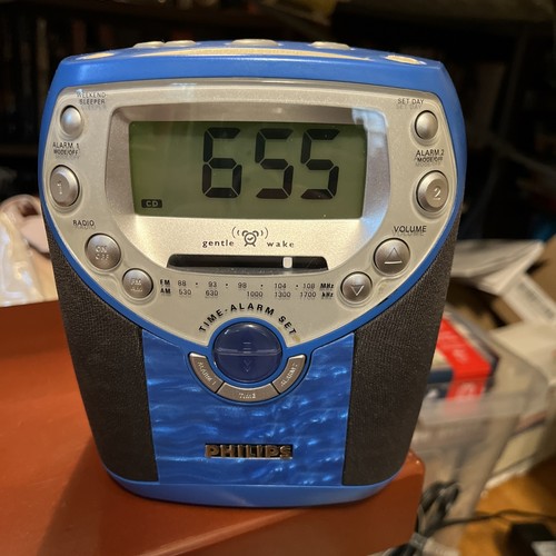 Philips compact disc orologio - disc,