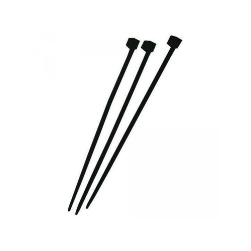 Fascette cablaggio nere 4x80 - nere, 2,4x80