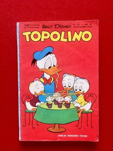 Topolino 251 prima - topolino,