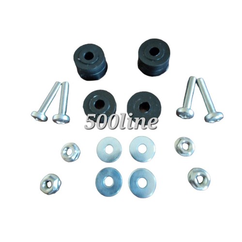 Kit completo fissaggio targa